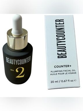 Beautycounter Counter+ No. 2 Plumping Facial Oil New in Box
